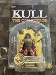 Vintage 1997 Kull the Conqueror Action Figure Kull the King New on Card 海外 即決