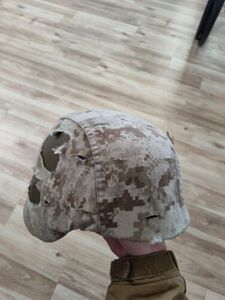 USMC Lightweight Combat Ballistic Helmet Size MEDIUM BAE - CIF issued 海外 即決