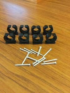 20 Average Rubber Clips with upgraded screws 海外 即決