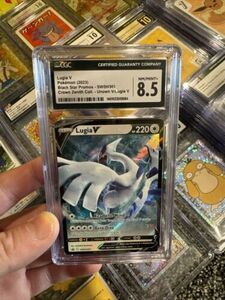 ポケモン TCG Lugia V Sword & Shield Swsh301 Holo Promo CGC 8.5 海外 即決