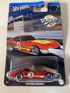 2024 HOT WHEELS VINTAGE RACING CLUB TOYOTA 2000GT CASE B 2/5 海外 即決