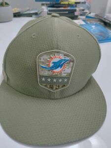 MIAMI DOLPHINS New Era 7 1/2 SALUTE TO SERVICE FITTED 海外 即決