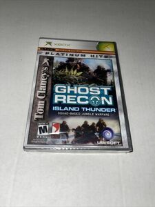 Tom Clancy's Ghost Recon: Island Thunder (Microsoft Xbox, 2003 Platinum Hits NEW 海外 即決