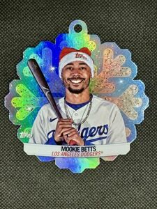 2023 Topps Holiday MOOKIE BETTS Ornament Card #MLBDC-7 Los Angeles Dodgers 海外 即決