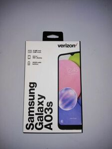 Verizon Samsung Galaxy A03s Black Prepaid Smartphone 6.5” 13MP 32GB NEW SEALED! 海外 即決