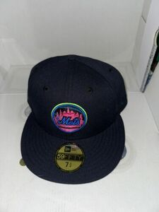 New York Mets MLB New Era Cyber Punk 1964 All star Game Patch 7 3/4 海外 即決