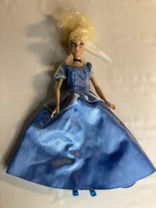 Disney Cinderella fashion doll rubber legs glitter heels 海外 即決