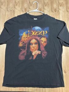 Vintage Rare Ozzfest 2002 Ozzy Ozbourne Band Concert Shirt XL Double Sided Dates 海外 即決