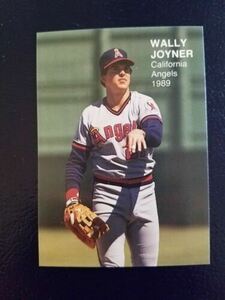 Wally Joyner California Angels #19 1989 Singles Superstars RARE Oddball 海外 即決