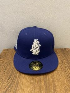 Burdeens Chicago Cubs 7 1/8 59Fifty Royal Blue New Era MLB NWT 海外 即決