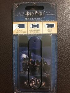 Harry Potter Mobile Wallet Universal | 3 In 1 | Wallet, Cord Keeper And Stand 海外 即決