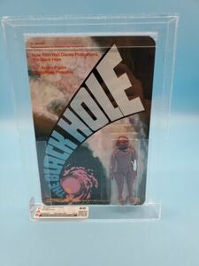 CAS 90 1980 MEGO BLACK HOLE SERIES 2 SENTRY ROBOT GRADED 海外 即決