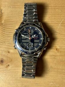 AS IS Citizen Promaster NaviStar C402-Q02080 Chronograph Men's Watch Blue 海外 即決