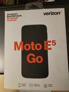 Verizon Prepaid Motorola Moto E5 go Cell Phone - Black 海外 即決