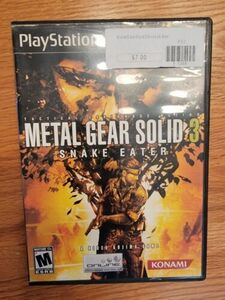 PS2 Metal Gear Solid 2 + 3 Lot CIB Snake Eater + Sons Of Liberty 海外 即決