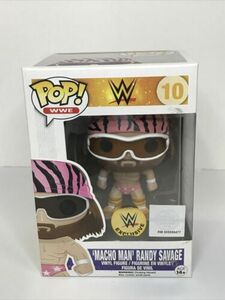 WWE Funko Pop! Vinyl: - Randy "Macho Man" Savage - (Pink) - WWE (Exclusive) #10 海外 即決