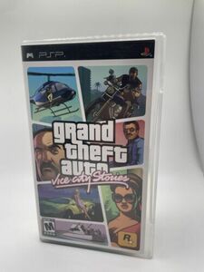 Sony PSP Grand Theft Auto Vice City Stories COMPLETE With Map 海外 即決