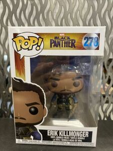 Funko Pop! Marvel - Black Panther - Erik Killmonger #278 (B17T) 海外 即決