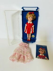 1963 Penny Brite Doll, Case, Booklet & Flower Girl Dress De Luxe Reading Corp 海外 即決