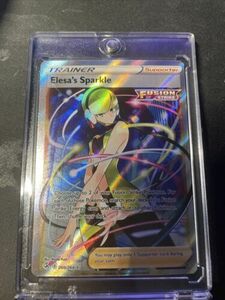 NM ポケモン TCG Elsa’s Sparkle 260/264 Full Art Trainer Fusion Strike 海外 即決