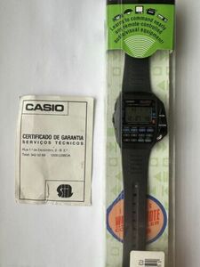 Vintage Casio CMD-40B 1175 remote control calculator Men's Watch Brand New w Box 海外 即決