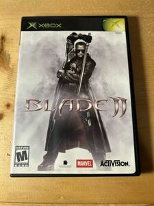 Blade II 2 (Microsoft Xbox, 2002) XBOX CiB Ships Free !! 海外 即決