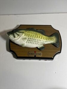 Vintage 1999 Big Mouth Billy Bass Singing Animated Fish - READ 海外 即決