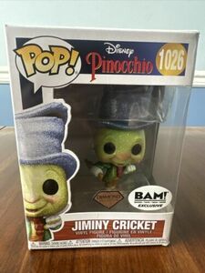 Funko Pop Disney BAM Diamond Vinyl Figure Jiminy Cricket Books A Million 1026 海外 即決