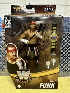 WWE Elite Legends Greatest Hits Terry Funk Target Exclusive Figure WWF AEW TNA 海外 即決