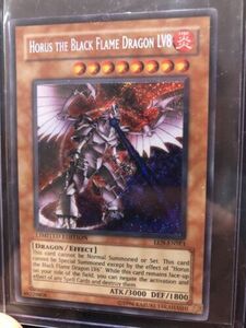 Secret Rare Horus The Black Flame Dragon LV8 Limited Edition YuGiOh! [EEN-ENSE1] 海外 即決