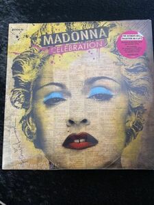 ‘Celebration’ Madonna 4LP バイナル 2009 Compilation Original SEALED! Hype Sticker 海外 即決