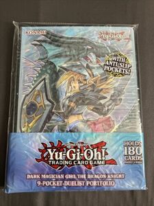 yugioh portfolio Dark Magician Girl Dragon Knight Brand New Factory Sealed 海外 即決