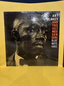 レア LP Art Blakey & the ジャズ Messengers Blue Note BLP 4003 Mono 1959 RVG ear P 海外 即決