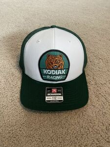 Kodiak Racing Throwback Trucker Hat, Richardson 112 snap-back style. NWT! 海外 即決