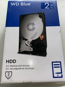 Western Digital Blue Internal HDD 3.5" SATA 2TB WDBH2D0020HNC-NRWM 海外 即決