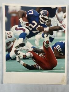 1996 New York Giants RODNEY HAMPTON Glossy 8x10 Photo Print NFL Football # 27 海外 即決