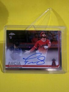 2019 Topps Chrome Francisco Arcia Rookie Auto Autograph RC #RA-FA Angels 海外 即決