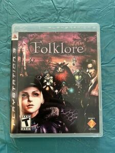 Folklore (Sony PlayStation 3, PS3, 2007) CIB Complete W/ Manual Tested 海外 即決