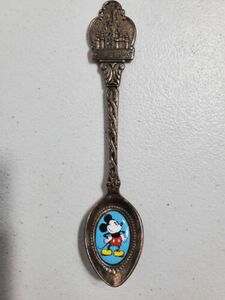 Mickey Mouse Silver Plated 1982 Spoon 海外 即決