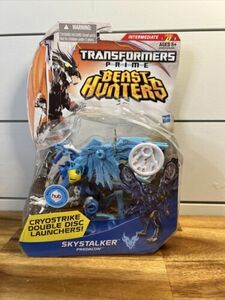 Transformers Prime Beast Hunters Skystalker New but damaged packaging Ships Fast 海外 即決