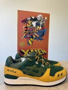 31cm(US13) - アシックス GEL-Lyte 3 '07 Remasteレッド x キース x Marvel Low X-Men - Rogue 海外 即決