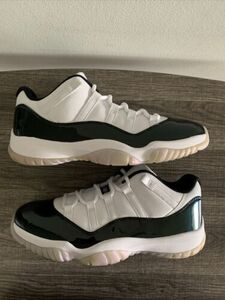 サイズ28cm(US10) - エアジョーダン 11 Retro Low Emerald Iridescent White Concord Win Space OG 海外 即決