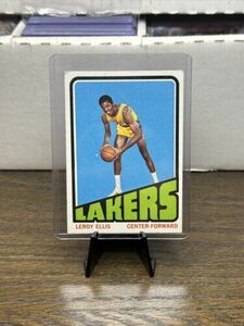 1972 Topps Basketball Leroy Ellis #18 Lakers 海外 即決