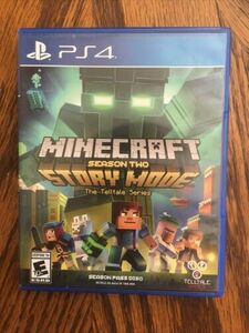 Minecraft Story Mode Season 2 Standard Edition (PlayStation 4, 2017) TESTED 海外 即決