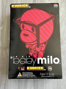 2002 Baby Milo Kubrick Series 1 Case 24 Figure A Bathing Ape x Medicom Toy BAPE 海外 即決