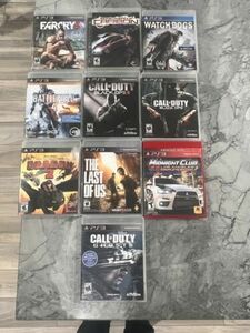 playstation 3 games bundle used 海外 即決