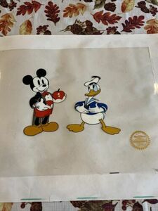 "MICKEY MOUSE AND DONALD DUCK" LIMITED EDITION SERIGRAPH 海外 即決