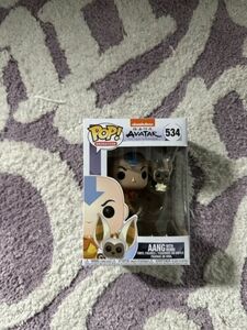 Funko Pop!Animation: Aang With Momo Avatar the Last Airbender 534 海外 即決