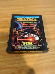 Star Trek Strategic Operations Simulator, SEGA, Atari 2600 1983 Tested & Working 海外 即決