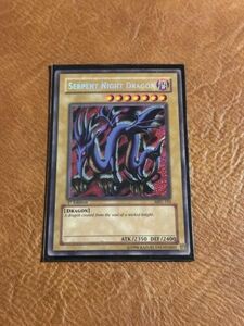 Yu-Gi-Oh! TCG Serpent Night Dragon Magic Ruler MRL-103 1st Edition Secret Rare 海外 即決